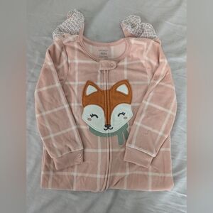 Carter's Pink Zip-Up Onesie